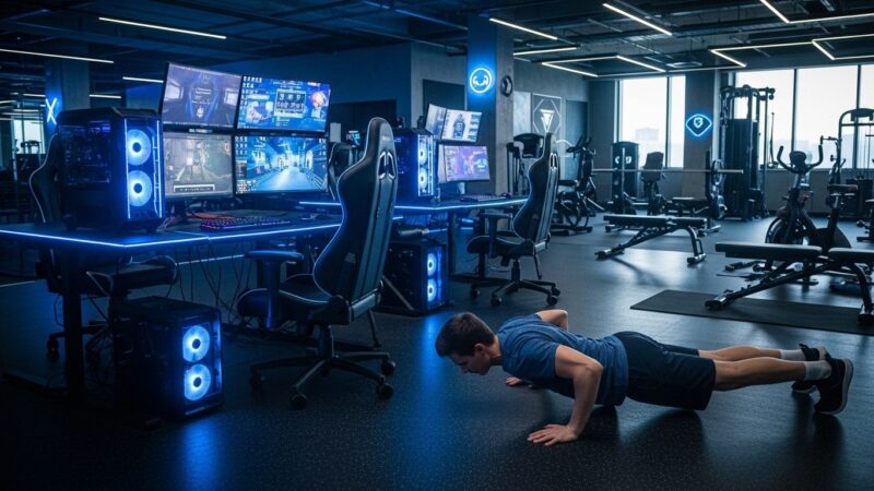 Esport vs Sport traditionnel : pourquoi les gamers pro adoptent la salle de sport