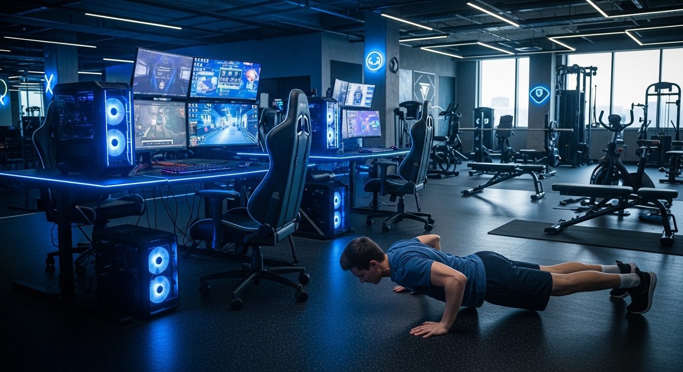 Esport vs Sport traditionnel : pourquoi les gamers pro adoptent la salle de sport